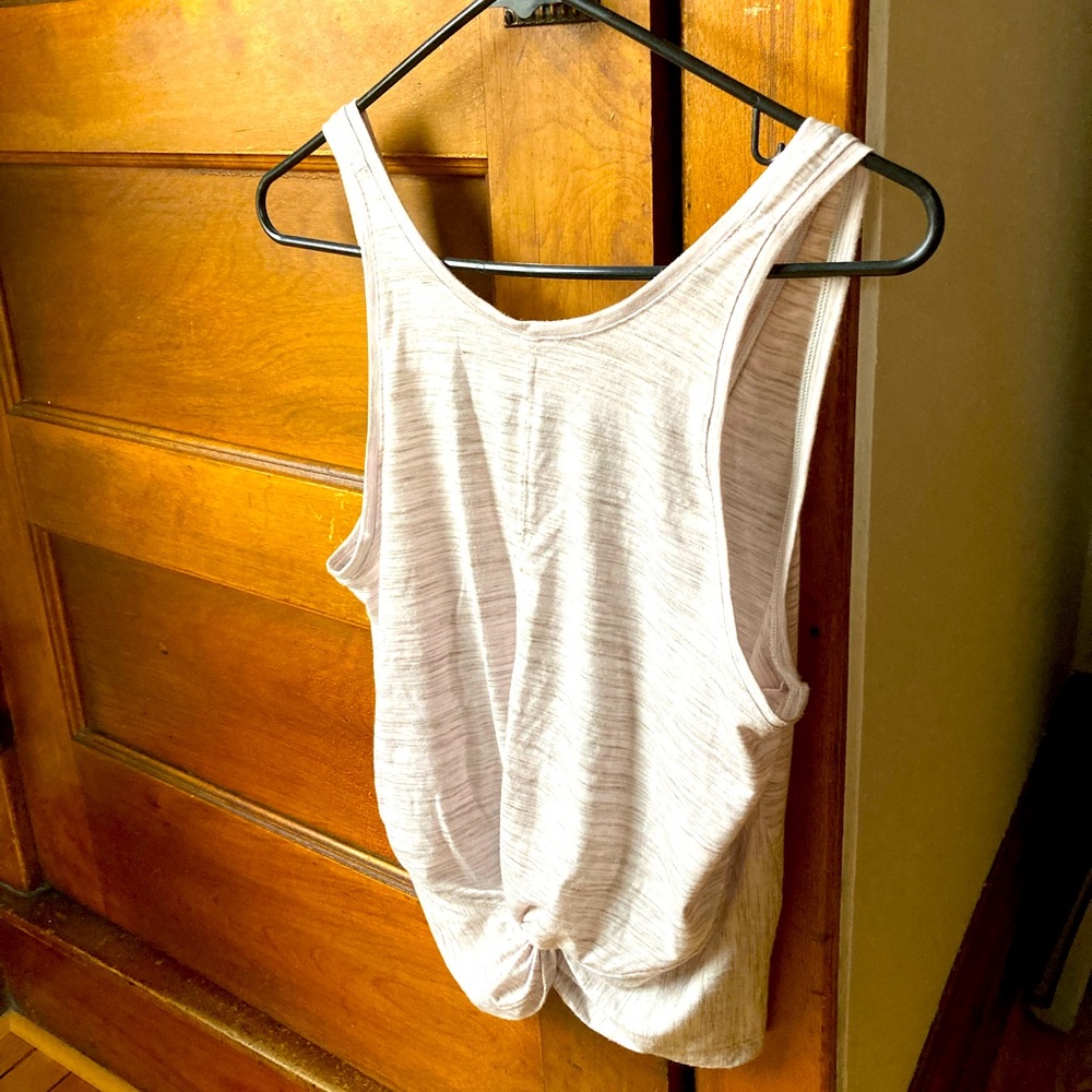 Athleta White Tank Top (Medium)